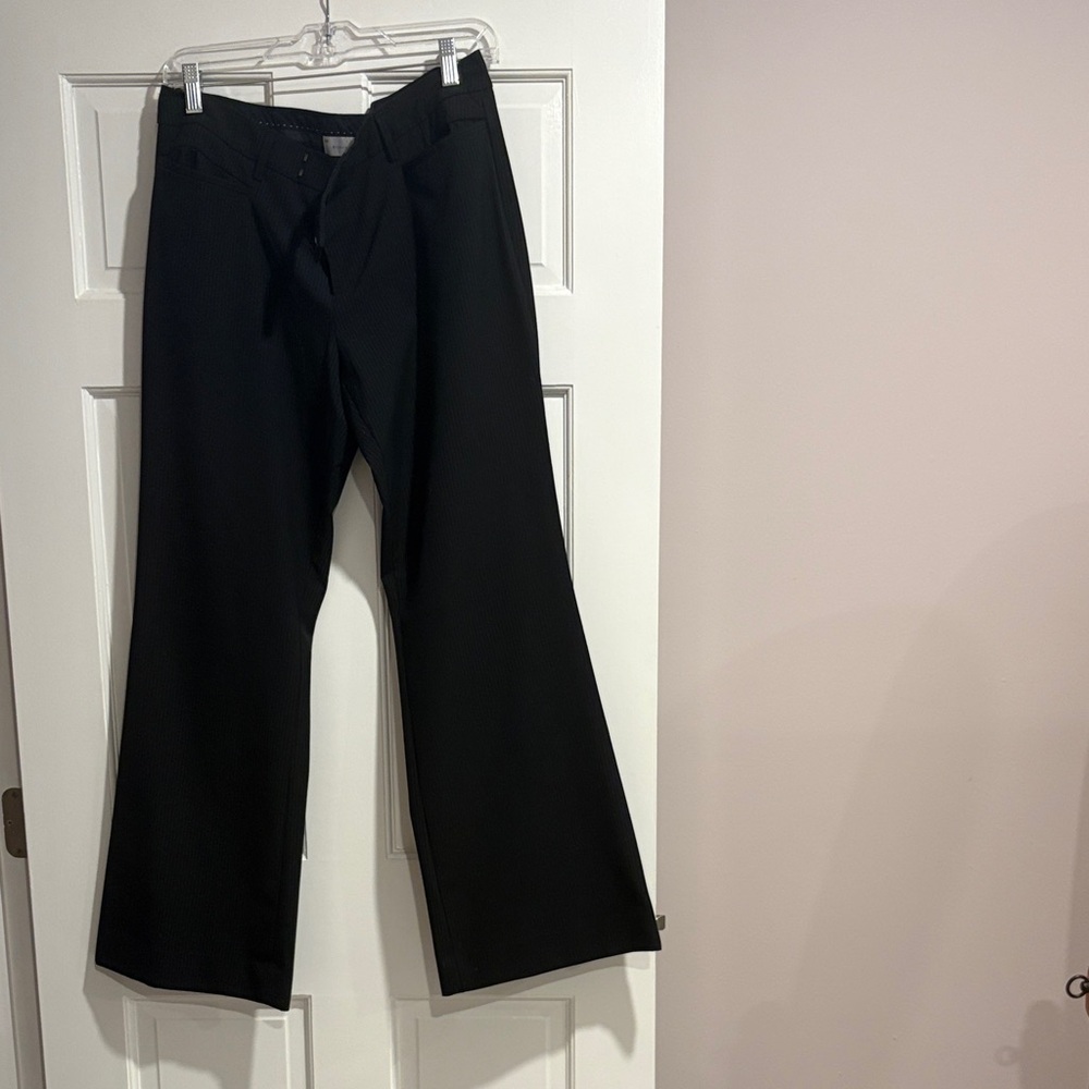 GAP Women’s Elegant Navy Pinstripe Dress Pants